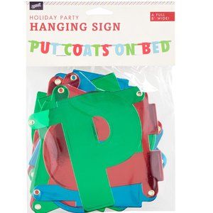 "Put Coats On Bed" Funny Birthday/Holiday Party Banner Sign A full 8 feet wide!